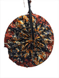 Handmade African Print Folding Fan