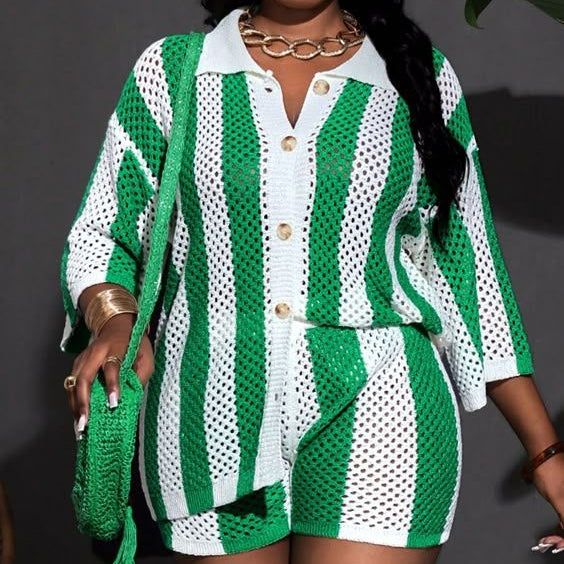 Cardigans Crochet suit