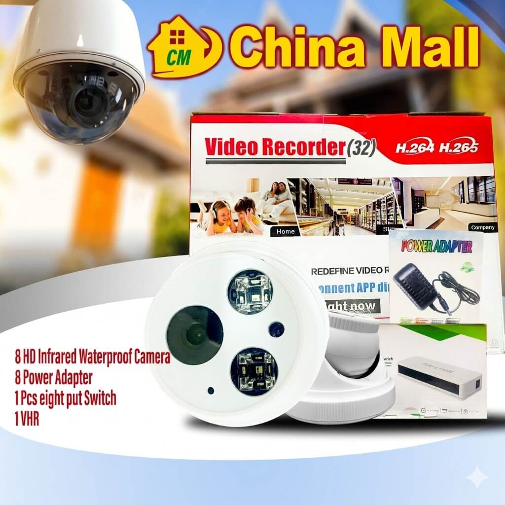 32-Channel Surveillance Video Recorder Set