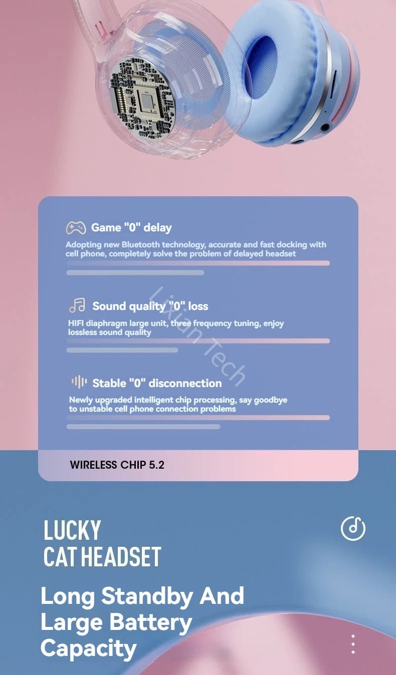 Cat Ear Headphone - Yanabuy Marketplace