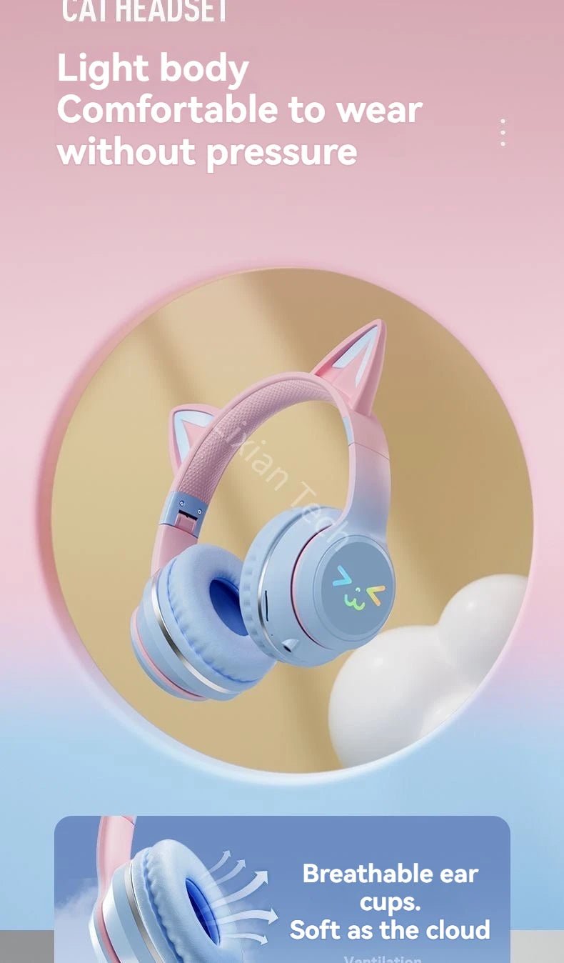 Cat Ear Headphone - Yanabuy Marketplace