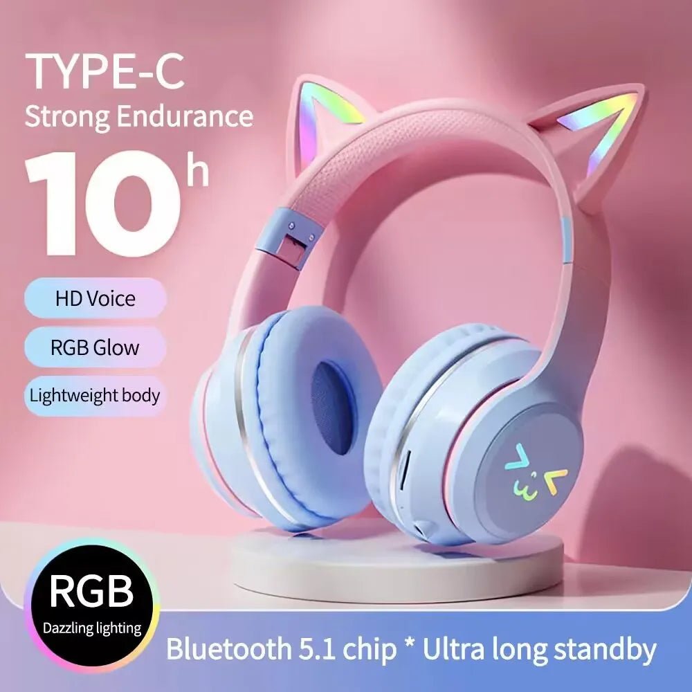 Cat Ear Headphone - Yanabuy Marketplace