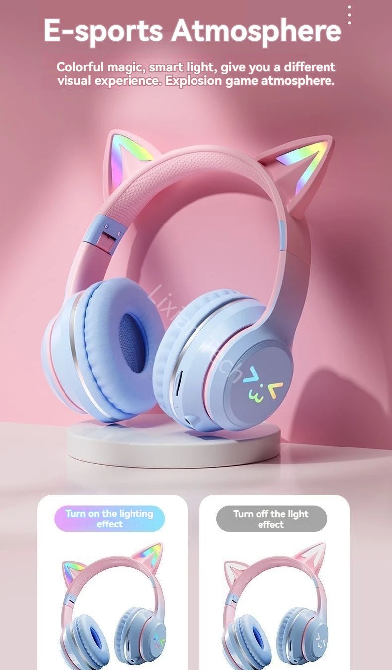 Cat Ear Headphone - Yanabuy Marketplace