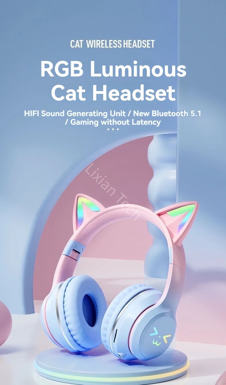 Cat Ear Headphone - Yanabuy Marketplace