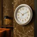 Gold Numeral Clock