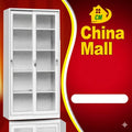 White Metal Filing Cabinet