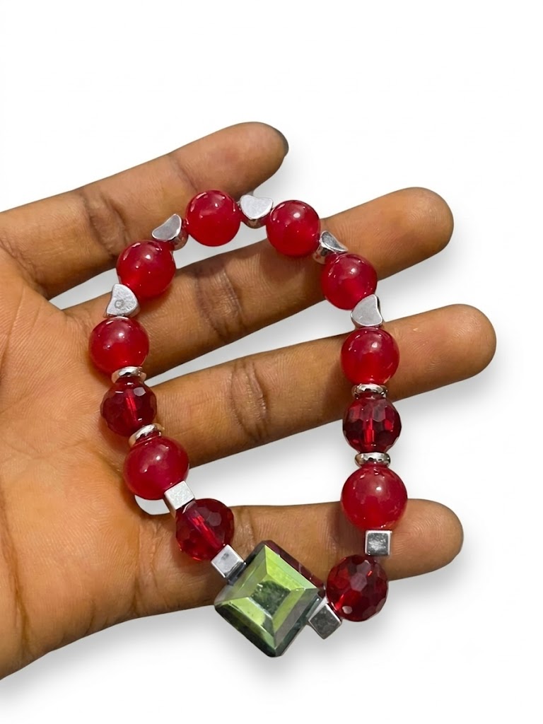 Red Bead Bracelet