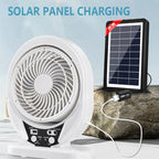 Green Solar Energy Fan