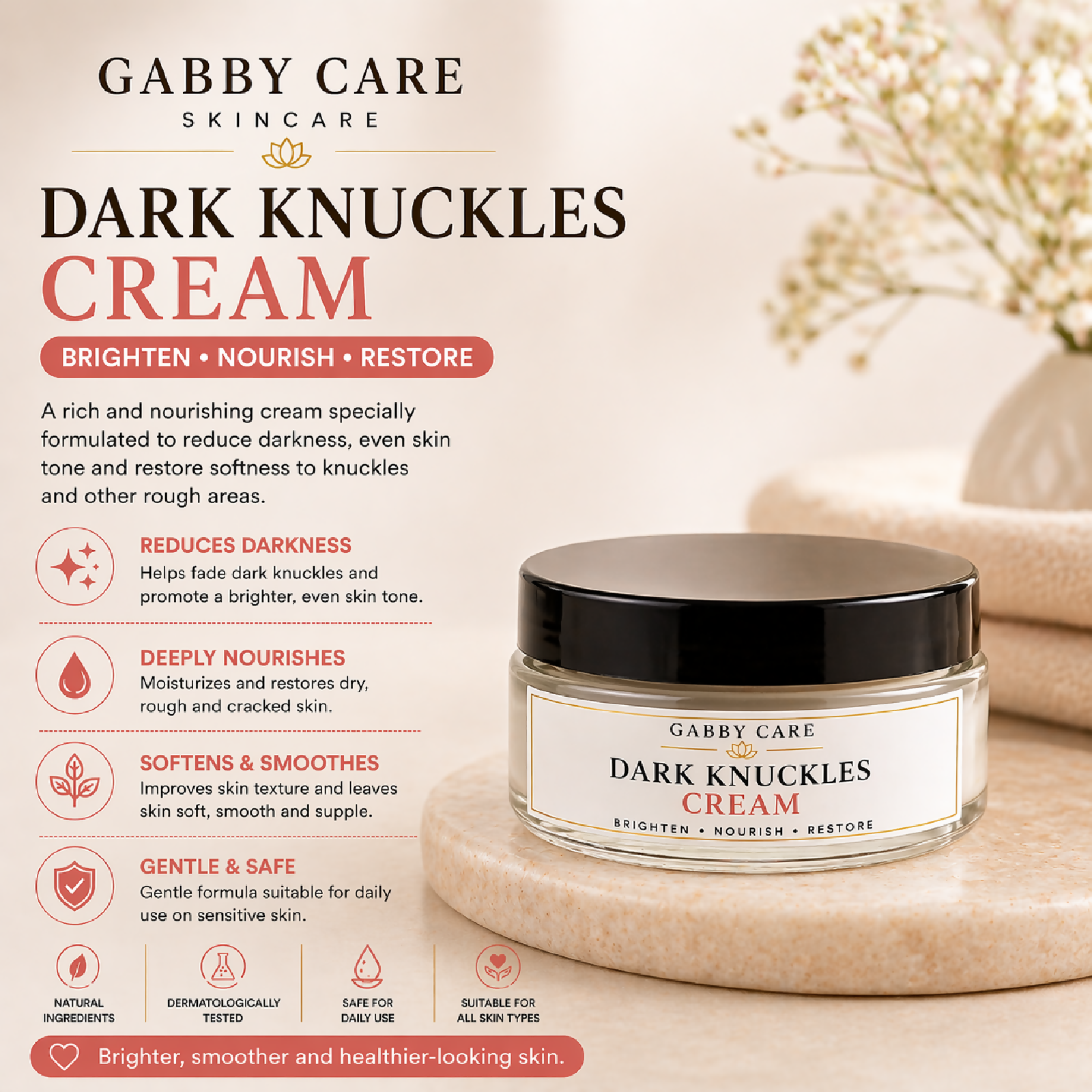 Gabby Care Dark Knuckles Cream