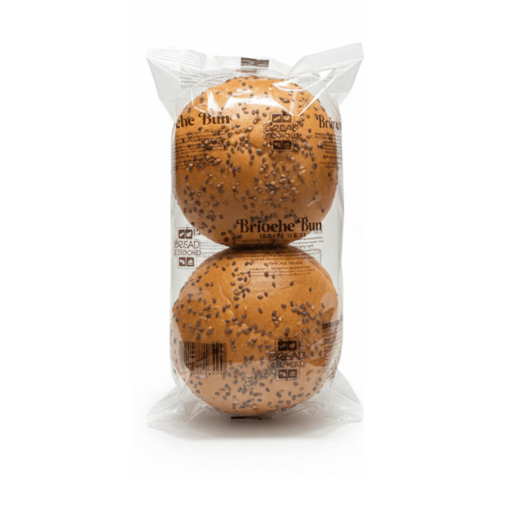 2Pcs Classic Burger Buns