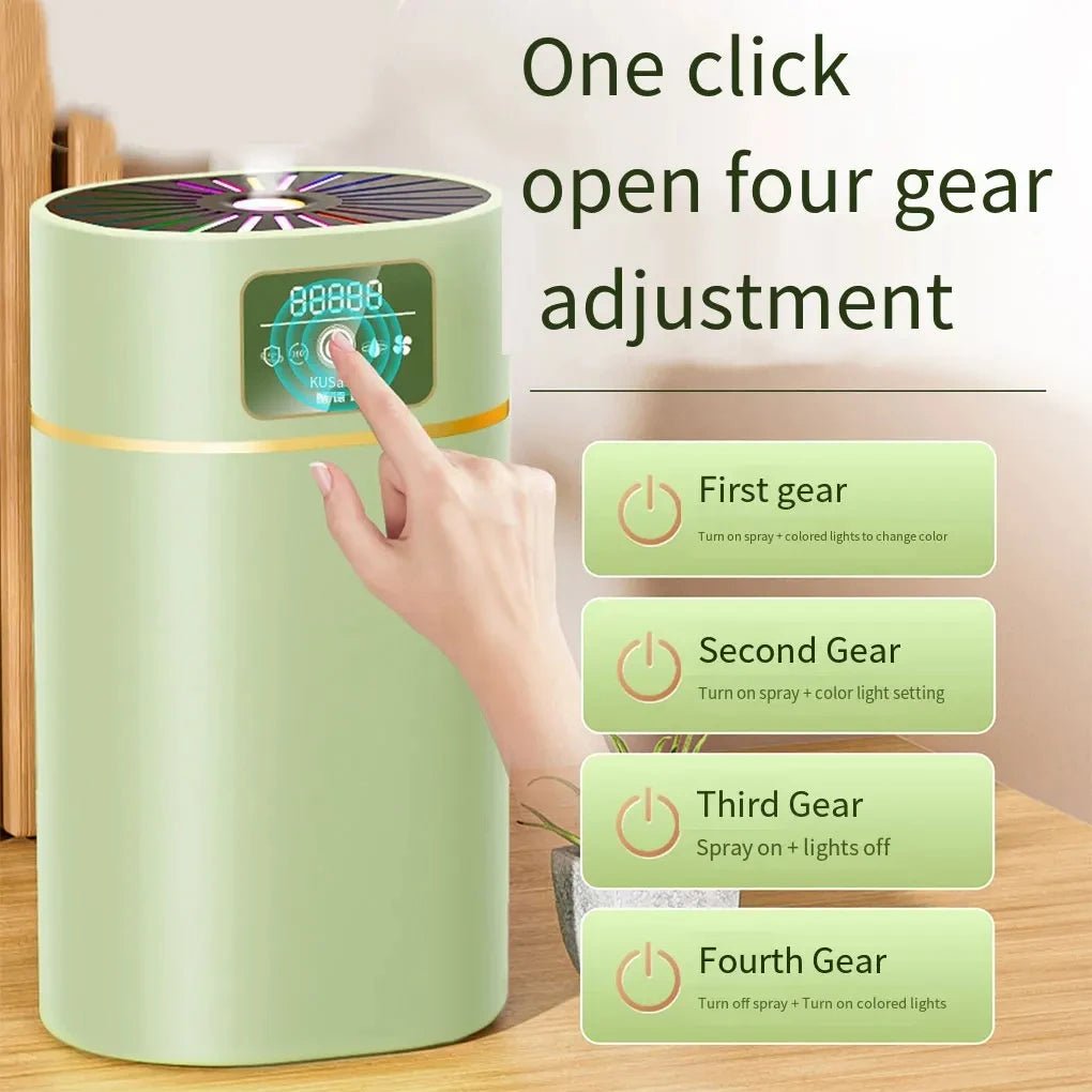 Humidifier with soft colorful lighting - Yanabuy Marketplace