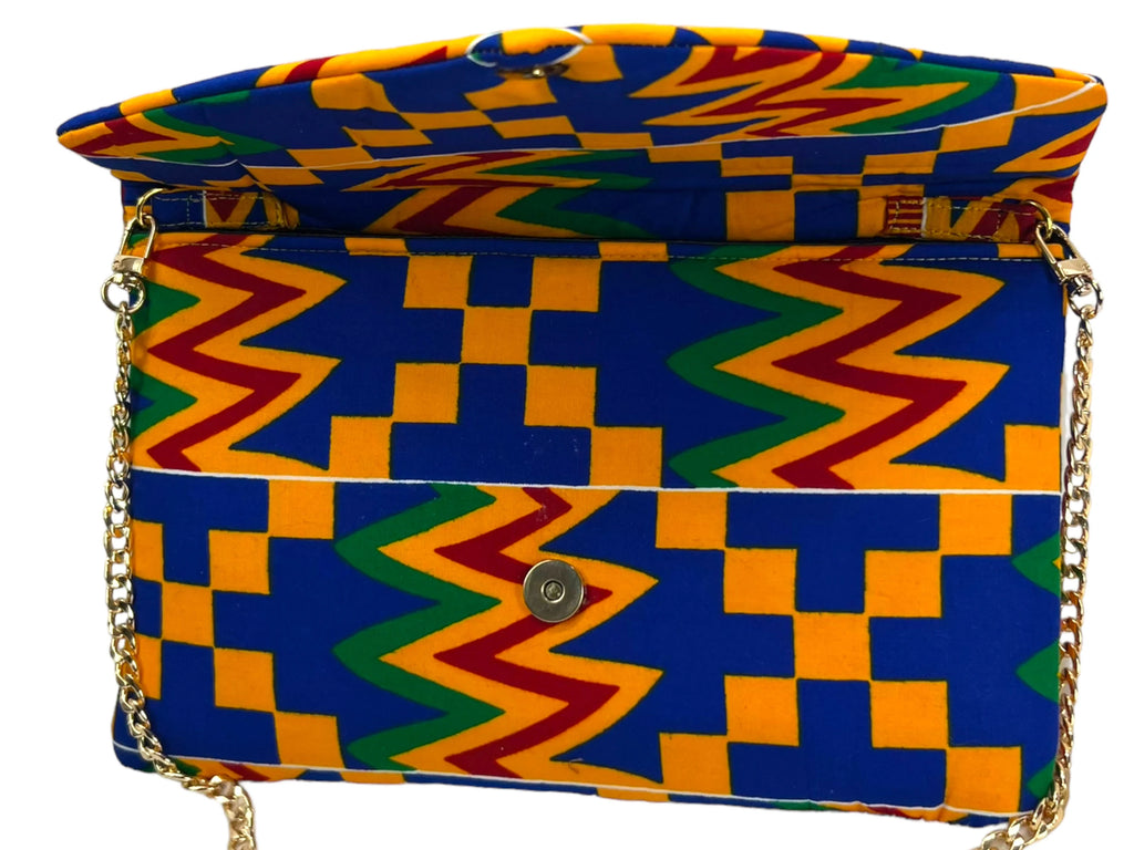 Kente Clutch Bag