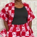 Ankara Shorts Suit