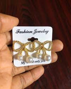Elegant Bow Earrings