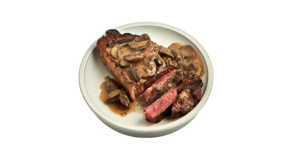 Mushroom Steak Plate