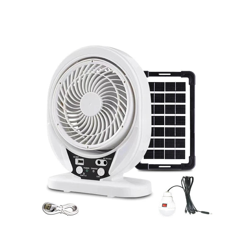Solar Table Fan