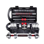 15 kg Cast Iron Adjustable Dumbbell Set
