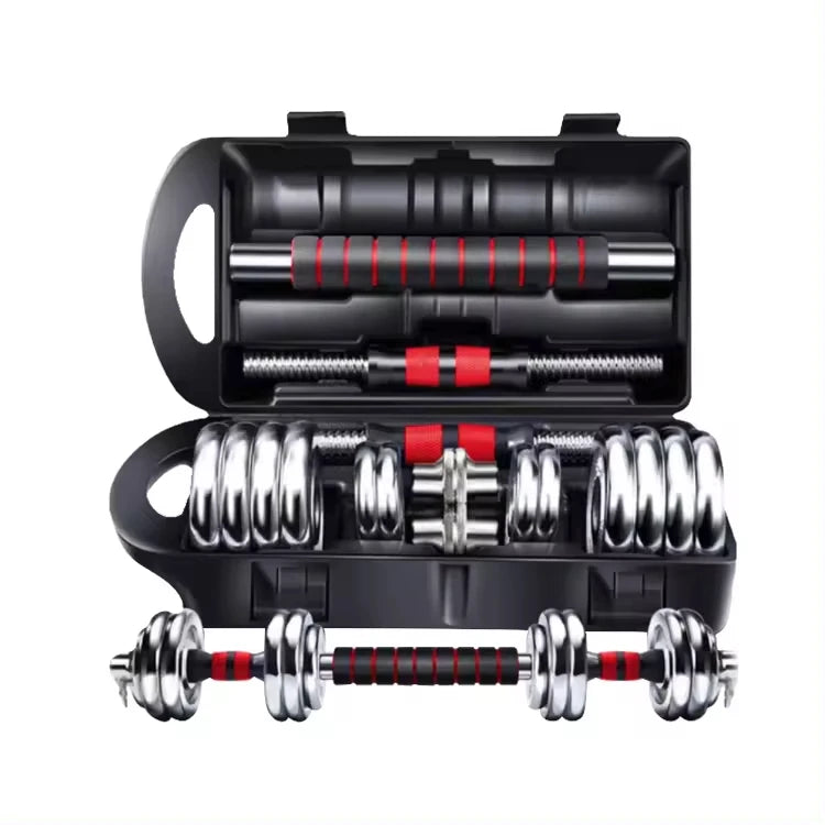 15 kg Cast Iron Adjustable Dumbbell Set