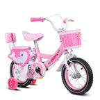 New Style Pink Girls' Bike with Basket