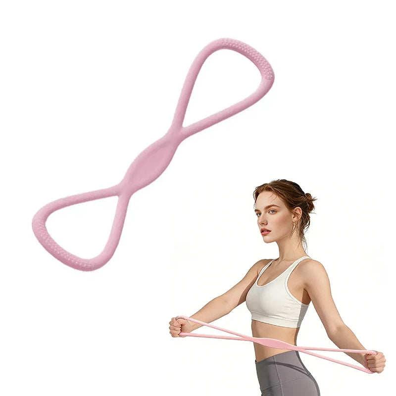 Multi-Functional Figure Eight Resistance Band