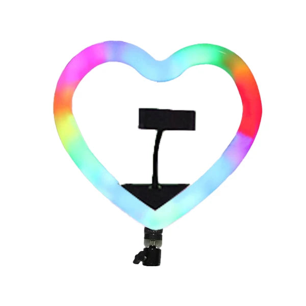 Heart-Shaped RGB LED Light