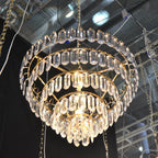 Gold Crystal Chandelier