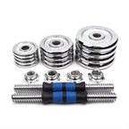 15 kg Cast Iron Adjustable Dumbbell Set