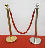 Gold Rope Barrier Stand