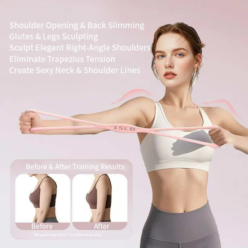 Multi-Functional Figure Eight Resistance Band