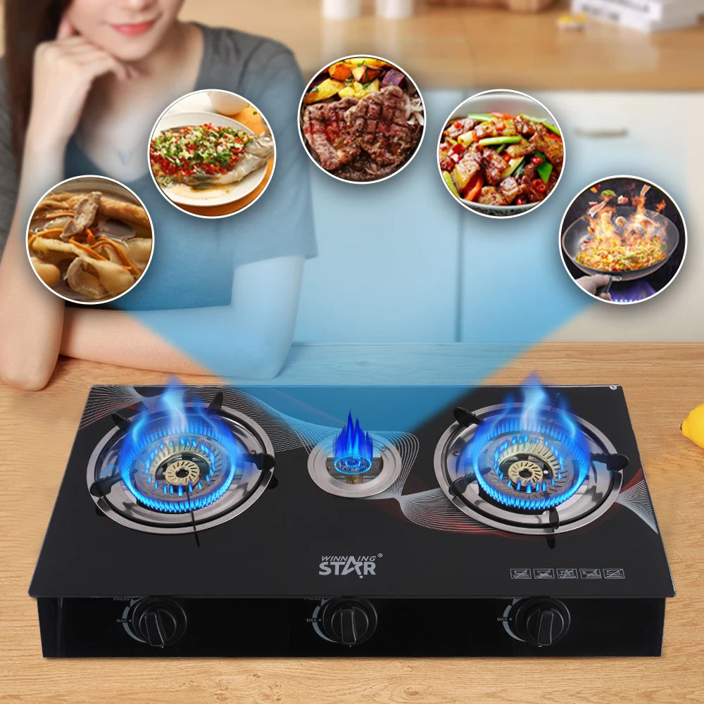 Two-Burner Gas Stove