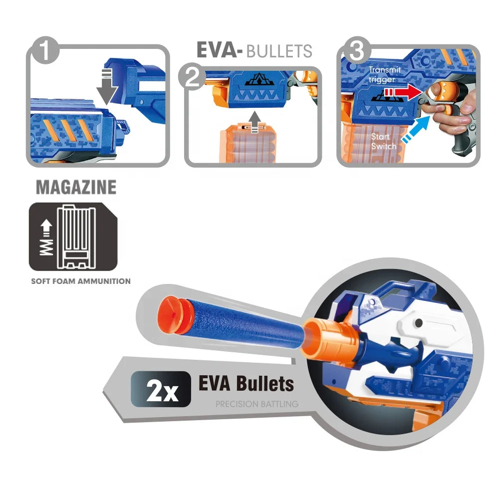 Electric Submachine Rifle Toy Gun