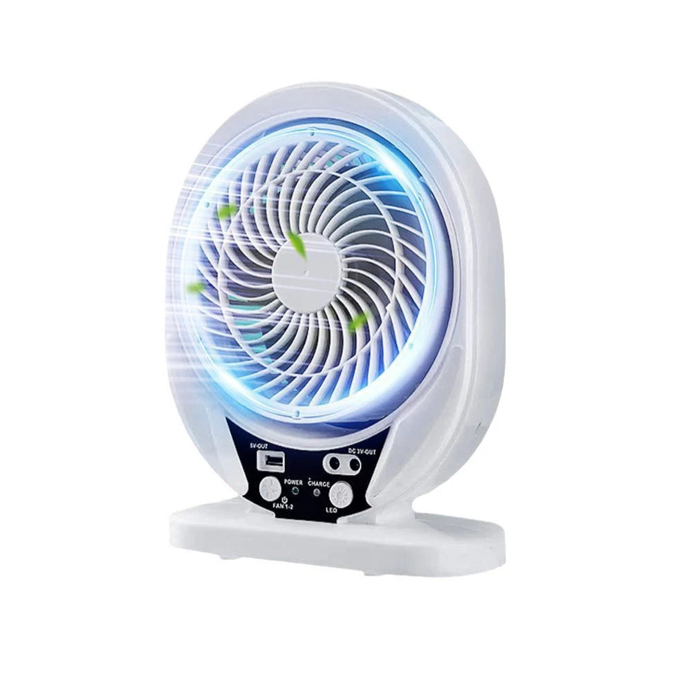 Green Solar Energy Fan
