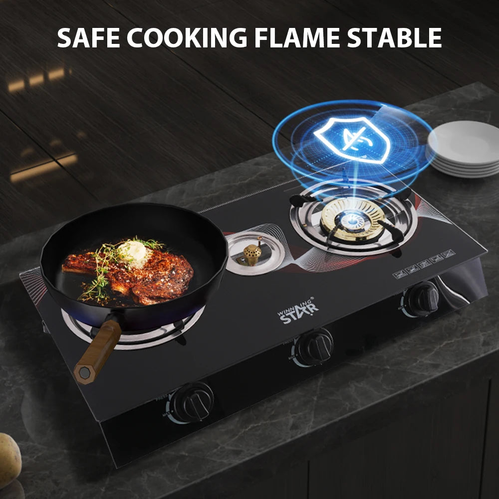 Two-Burner Gas Stove