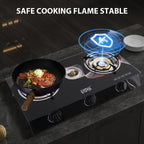 Two-Burner Gas Stove