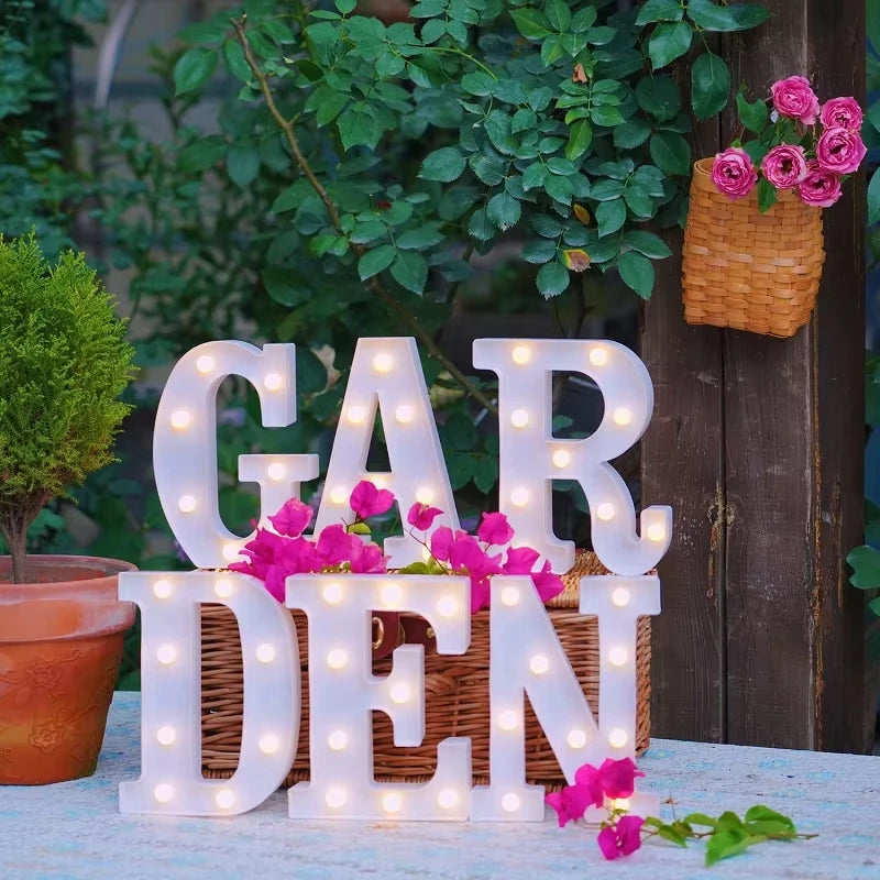 LED Marquee Alphabet Letters