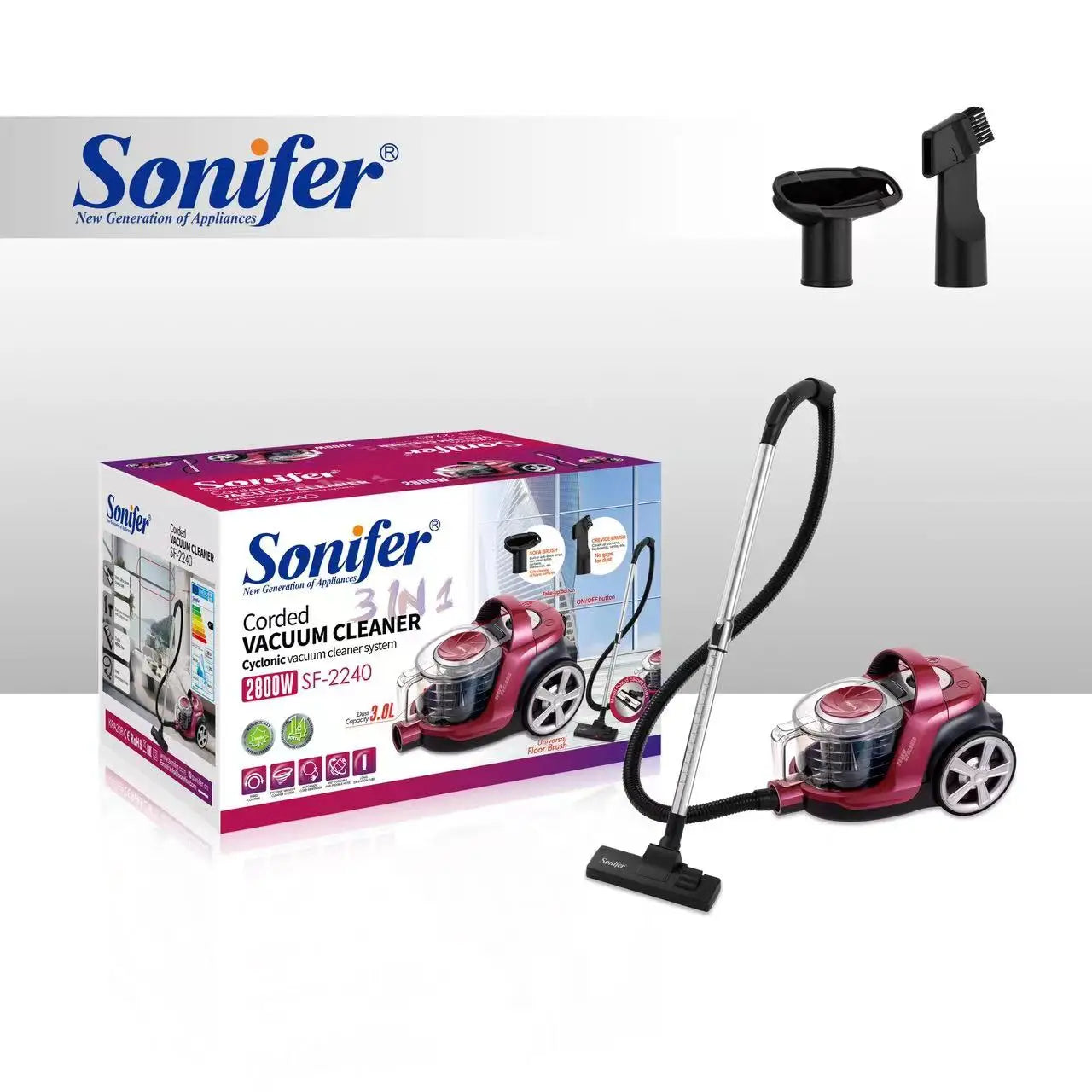 Sonifer 3-in-1 Vacuum Cleaner