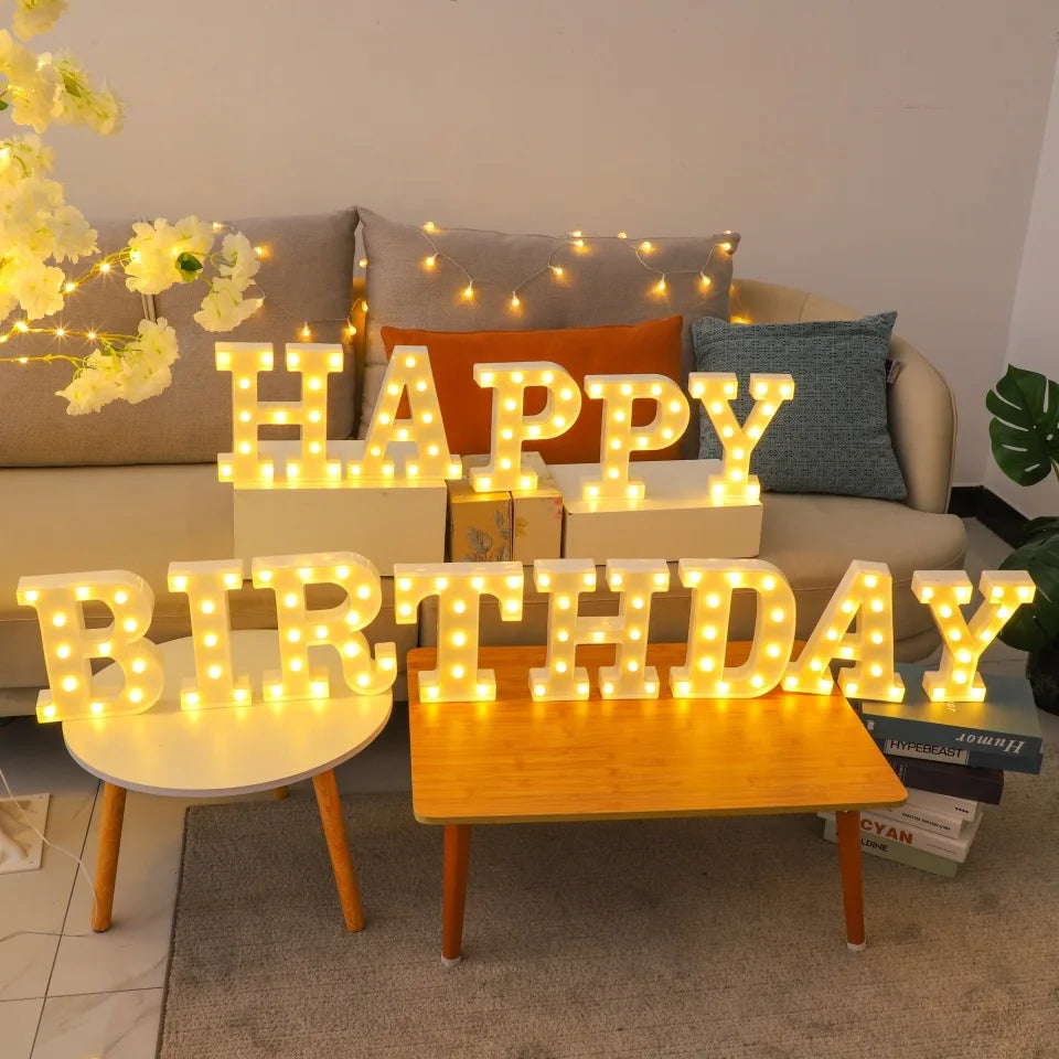 LED Letter Lights