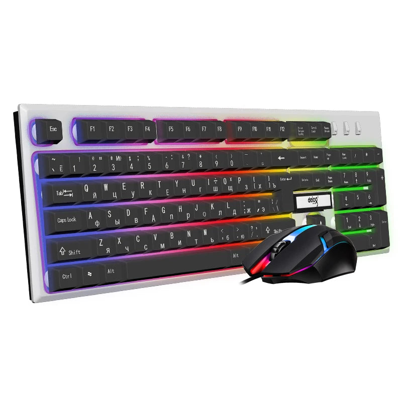 Office Dazzle Color Keyboard & Mouse Combo
