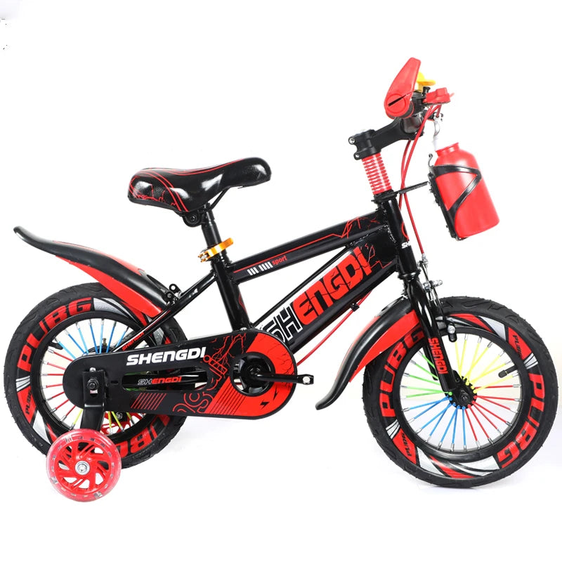Kids' Bicycle with Light-Up Training Wheels