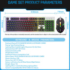 Office Dazzle Color Keyboard & Mouse Combo