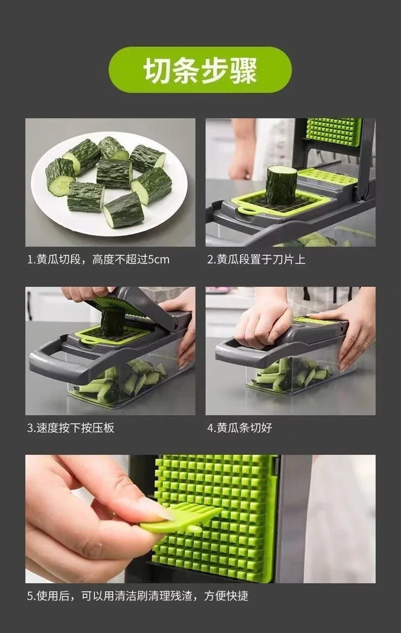 Multi Functional Vegetable Cutter - Yanabuy Marketplace