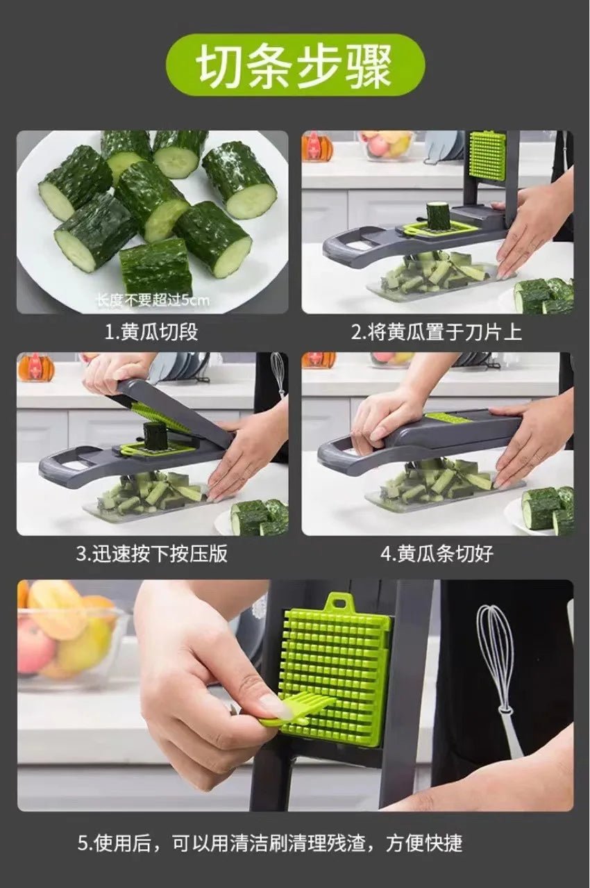 Multi Functional Vegetable Cutter - Yanabuy Marketplace