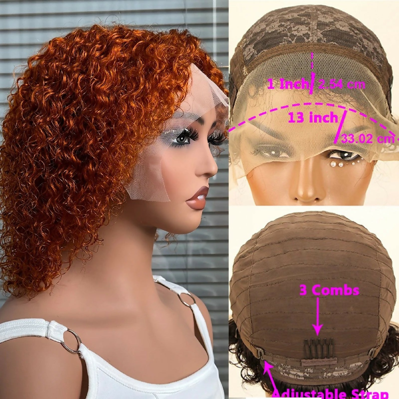 Malaysian Pixie Cut Wig