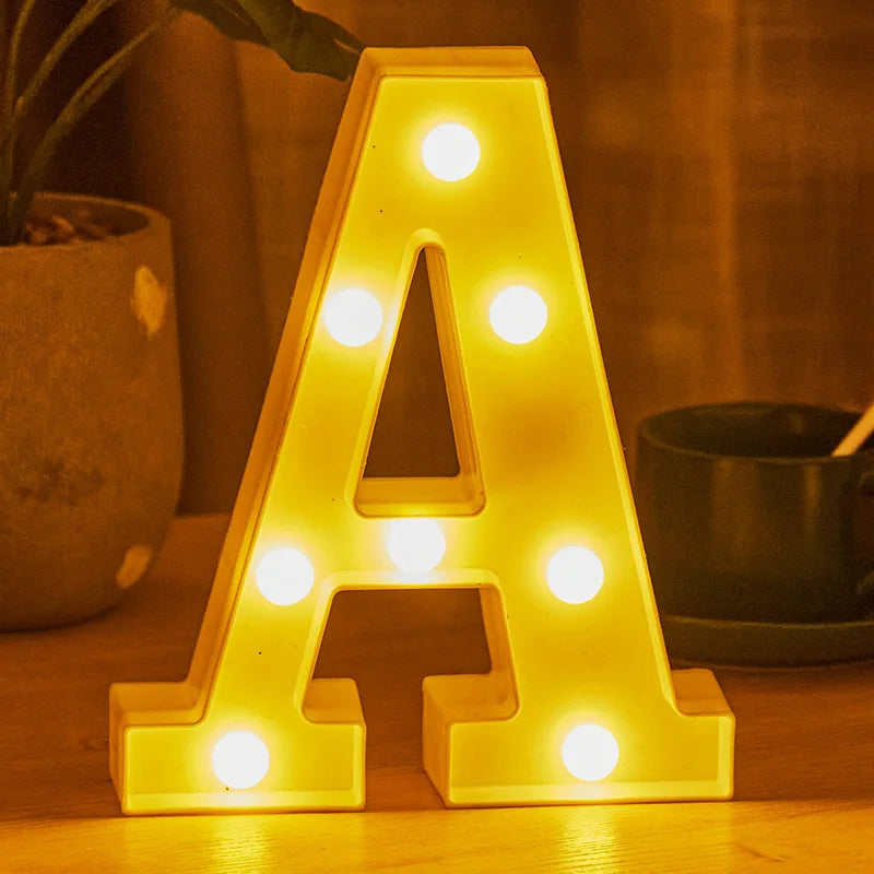 LED Marquee Alphabet Letters