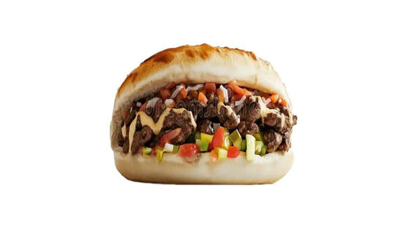 Shawarma meat sandwich