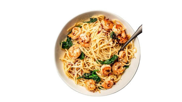 Shrimp pasta