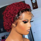 Brazilian Water Wave Short Wig