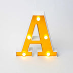 Marquee-Style Light-Up Letters