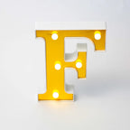 Marquee-Style Light-Up Letters
