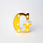 Marquee-Style Light-Up Letters